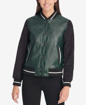 Levi's Faux-leather Bomber Jacket