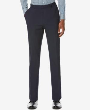 Perry Ellis Men's Slim-fit Navy Pants