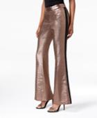 Rachel Zoe Metallic Flare-leg Pants