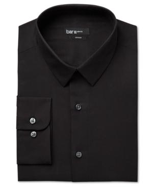 Bar Iii Slim-fit Stretch Easy Care Solid Dress Shirt, Only At Macy's