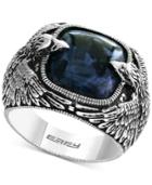Effy Men's Pietersite Double Eagle Ring In Sterling Silver
