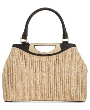 Calvin Klein Woven Satchel