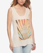 Jessica Simpson U-back Graphic Tank Top