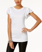 Anna Sui Loves Inc International Concepts Studded Top, Created For Macy's