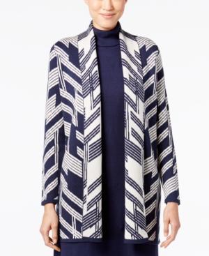 Alfani Intarsia Duster Cardigan, Only At Macy's