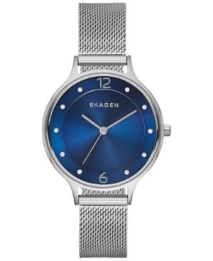Skagen Women's Anita Stainless Steel Mesh Bracelet Watch 30mm Skw2307