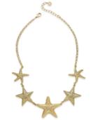 Charter Club Gold-tone Starfish Collar Necklace, Only At Macy's