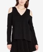 Rachel Rachel Roy Cold-shoulder Sweater, Created For Macy's