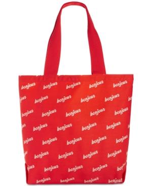 Ban. Do Bonjour Large Canvas Tote
