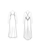 Customize: Add Skirt Train - Fame And Partners Lace-detail Slipdress With Train
