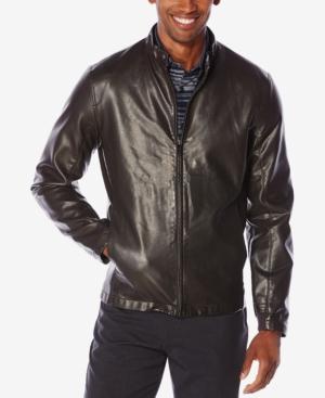 Perry Ellis Men's Snap-tab Bomber Jacket