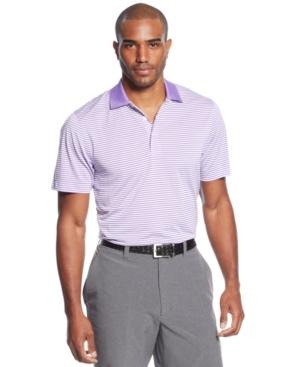 Cutter & Buck Big And Tall Drytec Striped Trevor Polo