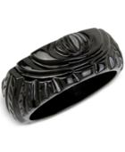Iris X Inc International Concepts Carved Bangle Bracelet, Only At Macy's