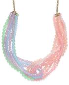 Charter Club Gold-tone Multi-color Beaded Torsade Necklace, Only At Macy's