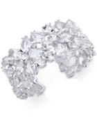 Kate Spade New York Silver-tone Crystal Cuff Bracelet