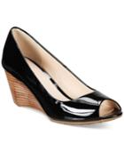 Cole Haan Sadie Open-toe Wedge Pumps Women's Shoes