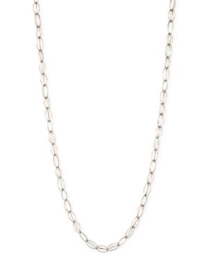 Anne Klein Gold-tone Long Open-link Necklace