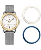 Tommy Hilfiger Women's Casual Sport Stainless Steel Mesh Bracelet Watch 34mm 1781677