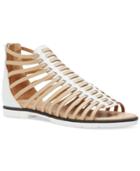 Calvin Klein Women's Maze Strappy Flat Gladiator Sandals Women's Shoes