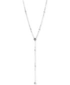 Dkny Logo Crystal Station Y-necklace, Created For Macy's
