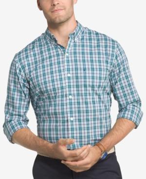 Izod Men's Advantage Performance Gingham Shirt
