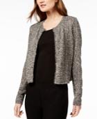 Eileen Fisher Open-front Organic Linen Cardigan, Created For Macy's