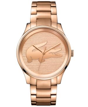 Lacoste Women's Victoria Rose Gold-tone Stainless Steel Bracelet Watch 38mm