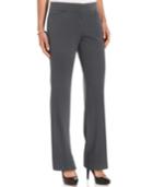 Jm Collection Curvy-fit Straight-leg Pants