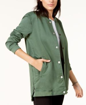 Lucky Brand Zip-detail Bomber Jacket