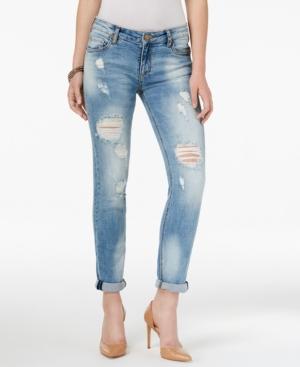 Kut From The Kloth Catherine Ripped Hail Wash Boyfriend Jeans