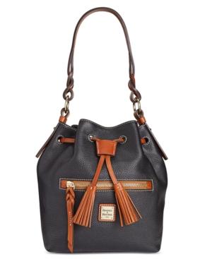 Dooney & Bourke Pebble Small Logan Drawstring Bag