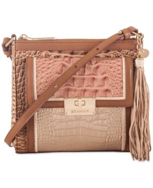Brahmin Mimosa Sandshell Varadero Medium Crossbody