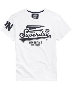 Superdry Men's High Flyers Logo-print T-shirt