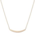 Anne Klein Gold-tone Bar Collar Necklace
