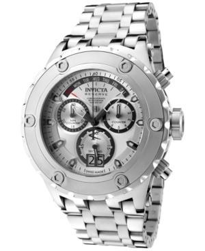 Invicta Men's Swiss Chronograph Subaqua Stainless Steel Bracelet Watch 52mm 1565