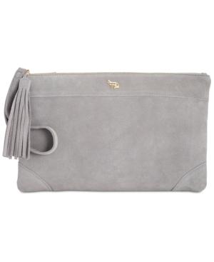 Emma Fox Dales Suede Clutch
