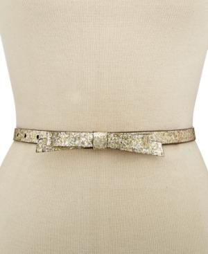 Kate Spade New York Glitter Bow Belt