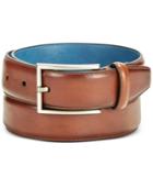 Ryan Seacrest Disctinction Perfect Tan Glove Leather Belt