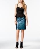 Material Girl Juniors' Sequined Peplum Dress, Only At Macy's