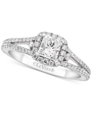 Le Vian Bridal Diamond Engagement Ring (1-1/10 Ct. T.w.) In 14k White Gold