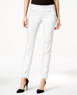Style & Co. Pull-on Bright White Wash Boyfriend Jeans, Only At Macy's