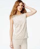 Calvin Klein Faux-suede-front Shell