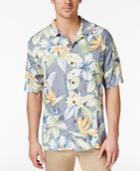 Tommy Bahama Men's Big And Tall Island Blooms Silk Short-sleeve Shirt