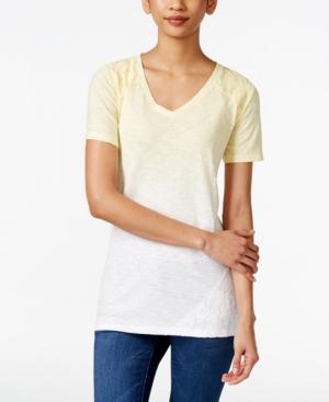 Style & Co. Ombre Dyed T-shirt, Only At Macy's