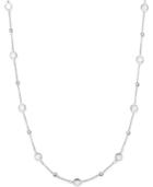 Charter Club Silver-tone Embellished Long Length Necklace, Only At Macy's