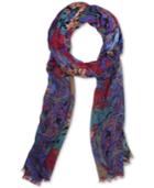 Patricia Nash Blue Forest Scarf