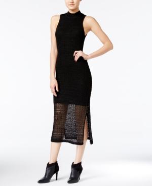 Bar Iii Crochet Midi Dress, Only At Macy's