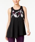 Alfani Embroidered Swing Top, Created For Macy's