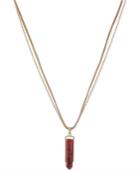 Inc International Concepts Gold-tone Pointed Stone Pendant Necklace, Only At Macy's