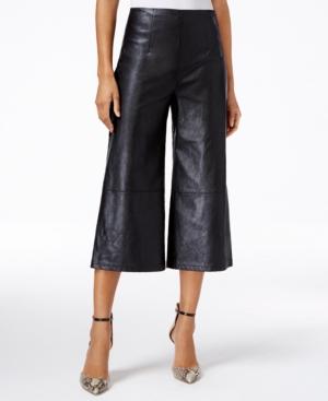Guess Denise High-rise Faux-leather Culottes